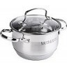Кастрюля с крышкой 2,1 л из нержавеющей стали MAYER BOCH (30946)