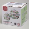 Набор кастрюль agness эмалированных серия "фрукты", 4пр. 1,5л и 2,8л, 16х10см, 20х12см (934-703)