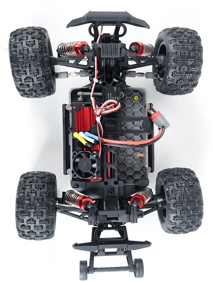 Радиоуправляемый внедорожник MJX Hyper Go 4WD Brushless Truggy 1:16 (MJX-16210-RED)