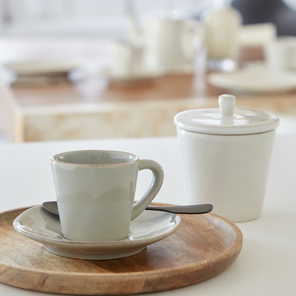 Чайная пара NOCS01-SNG(NOCS01-00908D), керамика, Sand grey, Costa Nova