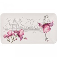 Блюдо прямоугольное lefard &quot;blossom&quot; 30,5*17 см Lefard (165-504)