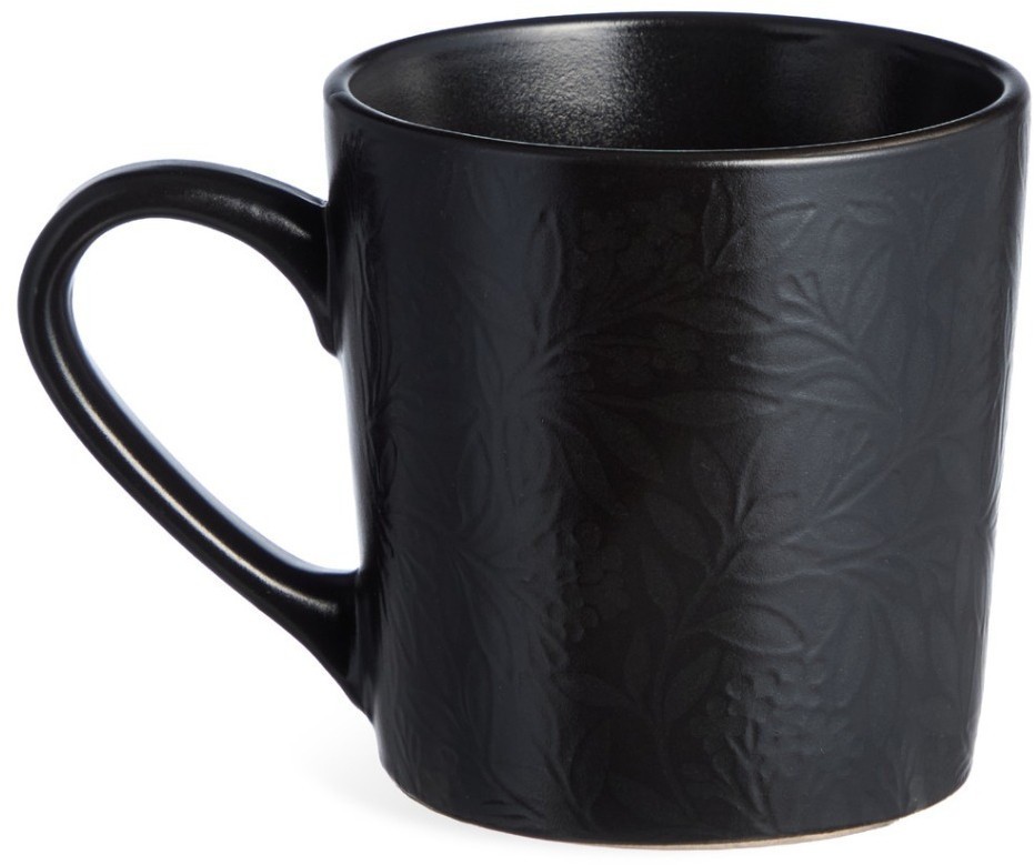 Набор кружек  bronco "choice black" 400 мл =4 шт (191-362-1)