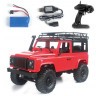 Радиоуправляемый внедорожник Land Rover Defender 4WD 1:12 (MN-90-RED)