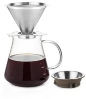 Чайник FT'010, 12.3, Боросиликатное стекло, металл, clear/chrom, SAMADOYO