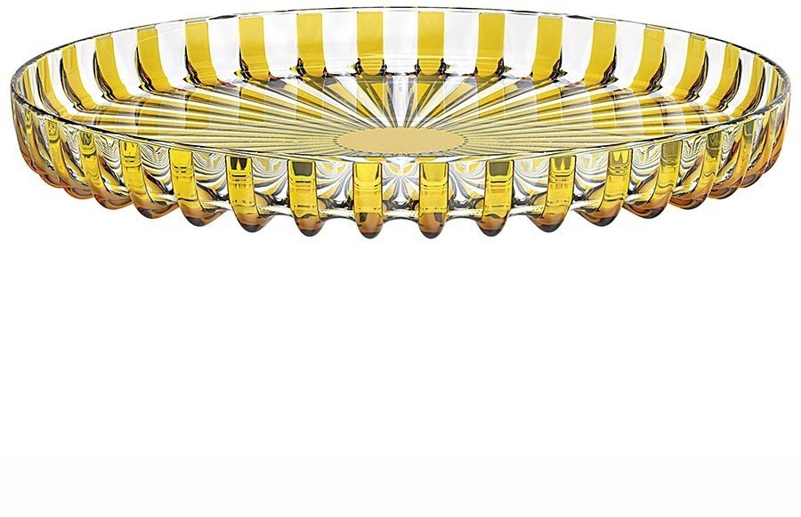 Поднос сервировочный dolcevita, D31 см, янтарный (75584)