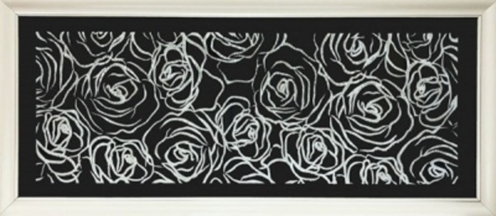 Картина Розы с кристаллами Swarovski (2131)