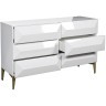 Комод белый 120*45.5*77см (TT-00006926)
