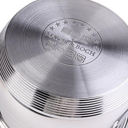 Кастрюля с крышкой 2,1 л с из нержавеющей стали MAYER BOCH (30942)