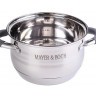 Кастрюля с крышкой 2,1 л с из нержавеющей стали MAYER BOCH (30942)