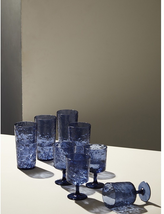 Набор стаканов из акрила arctic, 540 мл, синий, 4 шт. (77576)