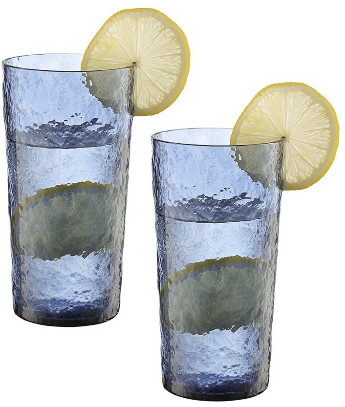 Набор стаканов из акрила arctic, 540 мл, синий, 4 шт. (77576)