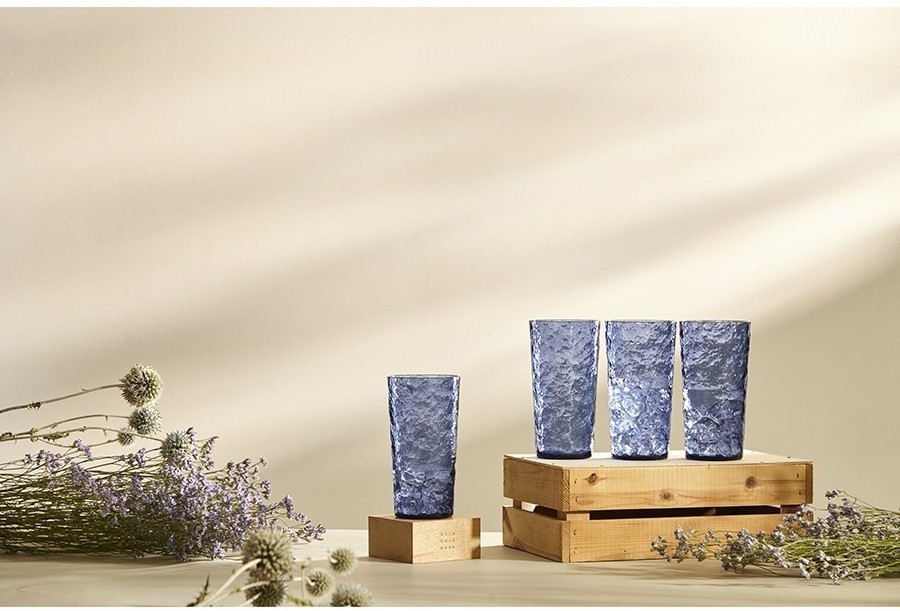 Набор стаканов из акрила arctic, 540 мл, синий, 4 шт. (77576)