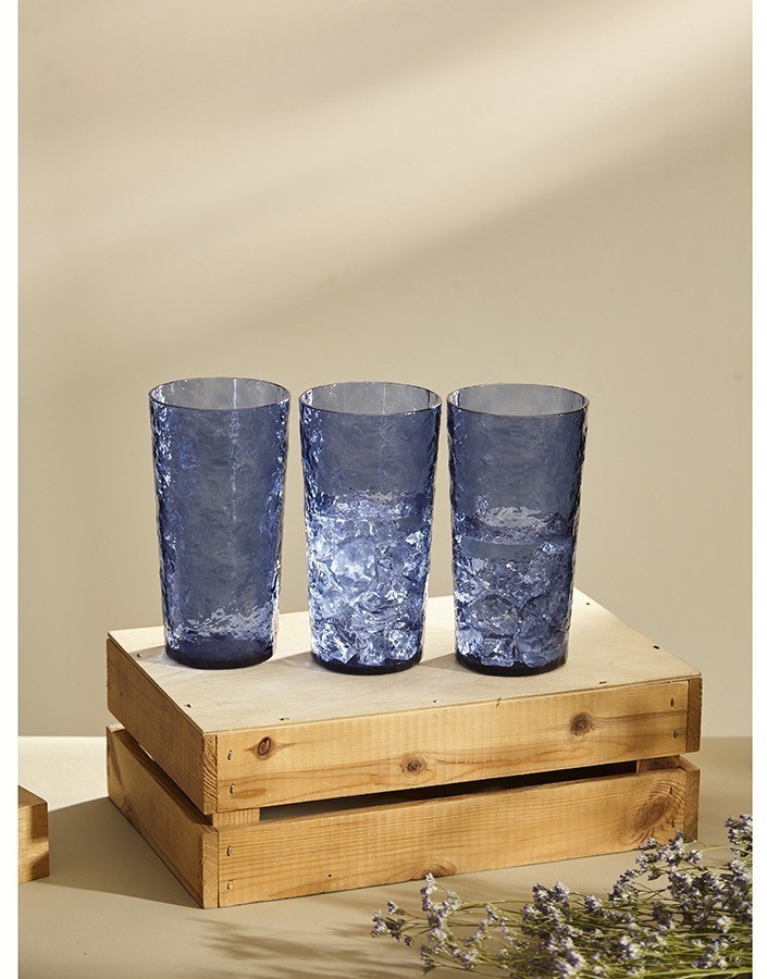 Набор стаканов из акрила arctic, 540 мл, синий, 4 шт. (77576)