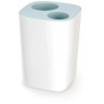 Контейнер мусорный split™, 8 л, бело-голубой (58076)