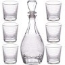 Набор д/вина 7пр"Спираль" графин+6 стак(х4 (1231-Г3)