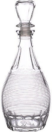 Набор д/вина 7пр"Спираль" графин+6 стак(х4 (1231-Г3)