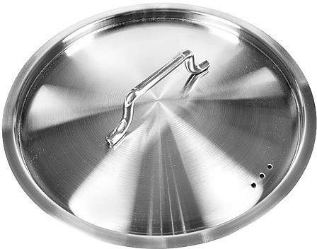 Кастрюля с крышкой 17 л из нержавеющей стали Турция ARIAN (80236)