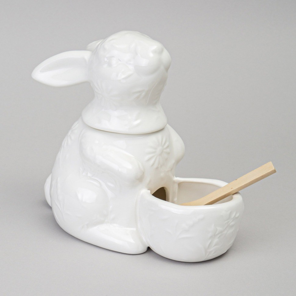 Солонка lefard "flowers story" в форме зайца 16*9*14 см 400 мл (474-259)