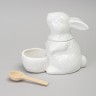 Солонка lefard "flowers story" в форме зайца 16*9*14 см 400 мл (474-259)