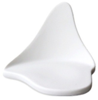 Тарелка гурме 15005C, фарфор, matt white, Cookplay