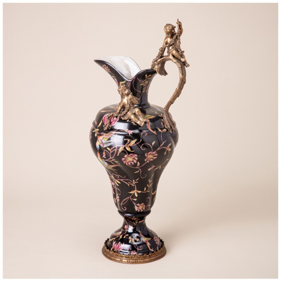 Ваза декоративная 19x16x45 см Lefard (469-368)