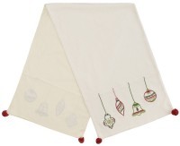 Дорожка с вышивкой christmas decorations из коллекции new year essential, 45х150 см (75349)