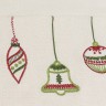 Дорожка с вышивкой christmas decorations из коллекции new year essential, 45х150 см (75349)
