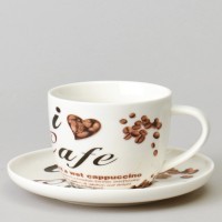 Чайный набор lefard &quot;coffee mania&quot; на 2 пер. 4 пр. 250 мл (165-568)