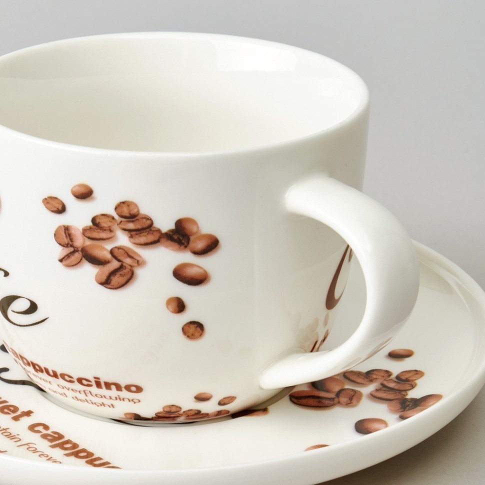 Чайный набор lefard "coffee mania" на 2 пер. 4 пр. 250 мл (165-568)