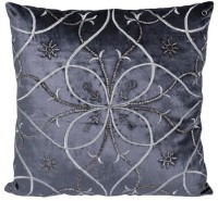 Подушка с вышивкой &quot;Узор&quot; синий 45*45см (TT-00002461)