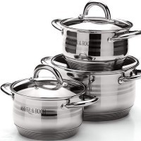 Набор посуды 6пр 2,1+2,1+3,9л с/кр Mayer&amp;Boch (25668)