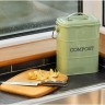 Kitchen Craft Бак для мусора Living Nostalgia green LNCOMPGRN