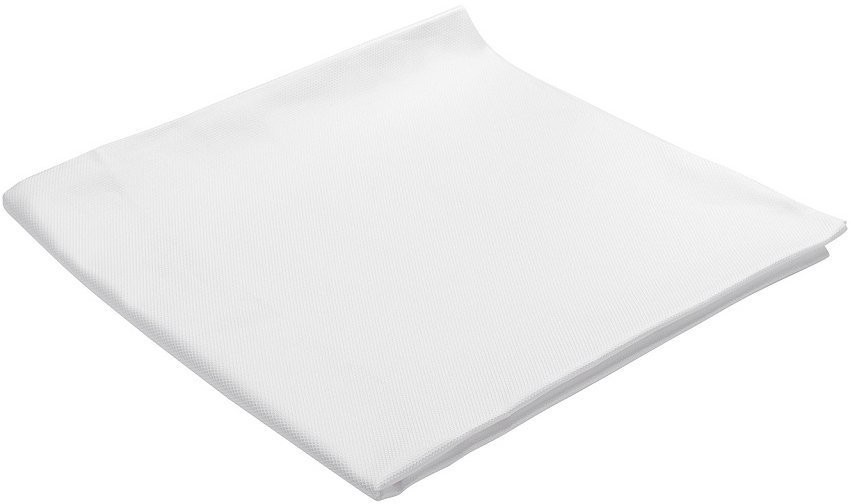 Скатерть белого цвета с фактурным жаккардовым рисунком из хлопка из коллекции essential, 180х260 см (72192)