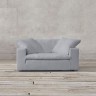Кресло Капри NSSF-5157-83/SJ101S-006, каркас дуб, обивка лен, grey, RESTORATION HARDWARE