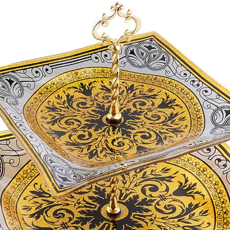 Этажерка 2 уровня, квадрат (7020-305)