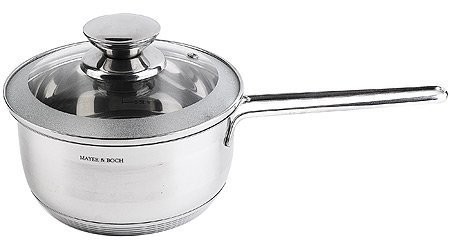 Ковш кухонный с крышкой 1,5 л из нержавеющей стали MAYER BOCH (30969)