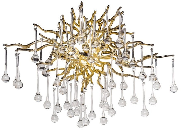 Бра 50*40см, металл цвет золото (TT-00012886)