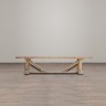 Скамья Партикулар PARTICUIER BENCH200, массив дуба, natural oak, RESTORATION HARDWARE