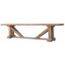 Скамья Партикулар PARTICUIER BENCH200, массив дуба, natural oak, RESTORATION HARDWARE