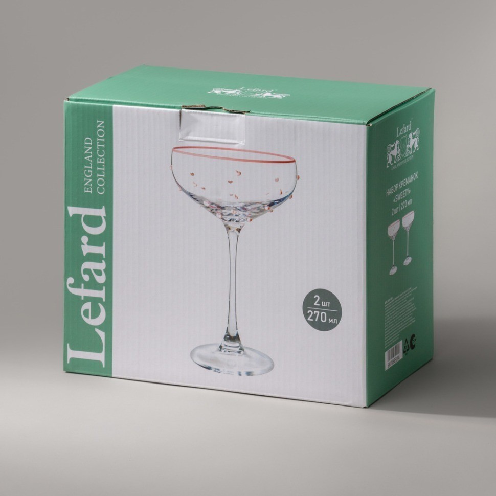 Набор креманок "sweety" из 2 шт. 270 мл Lefard (685-104)