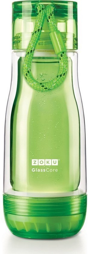 Бутылка zoku 325 мл зеленая (58213)