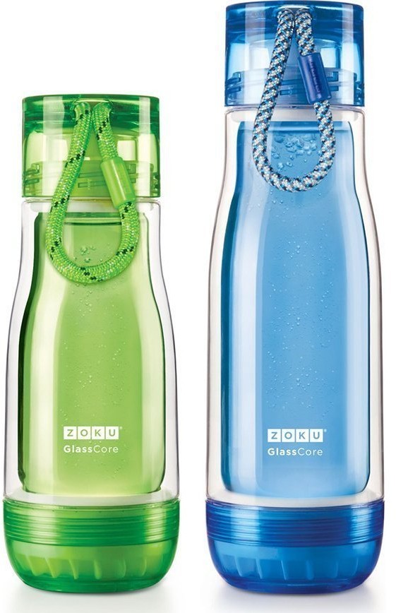 Бутылка zoku 325 мл зеленая (58213)