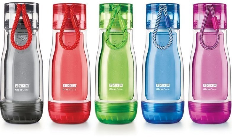 Бутылка zoku 325 мл зеленая (58213)