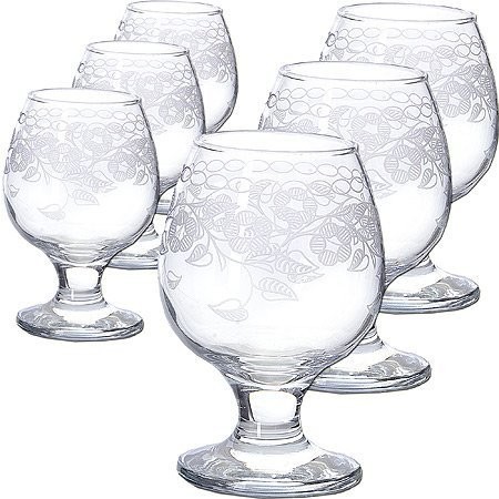 Набор 6-ти стаканов д/коньяк 250мл (MS483-07-01)