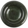 Тарелка E743-O-06159/6.5, 16,5 см, керамика, Green/black, ROOMERS TABLEWARE