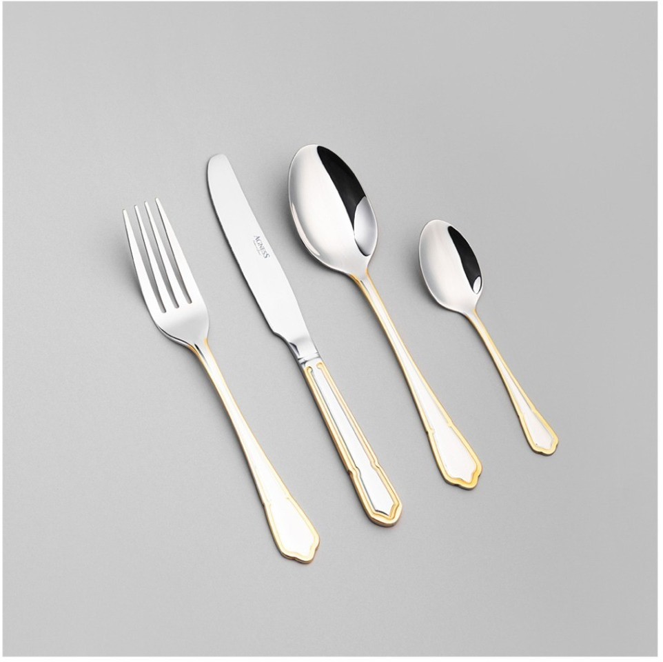 Набор столовых приборов на 6 персон onda  agness 24 пр (942-546)