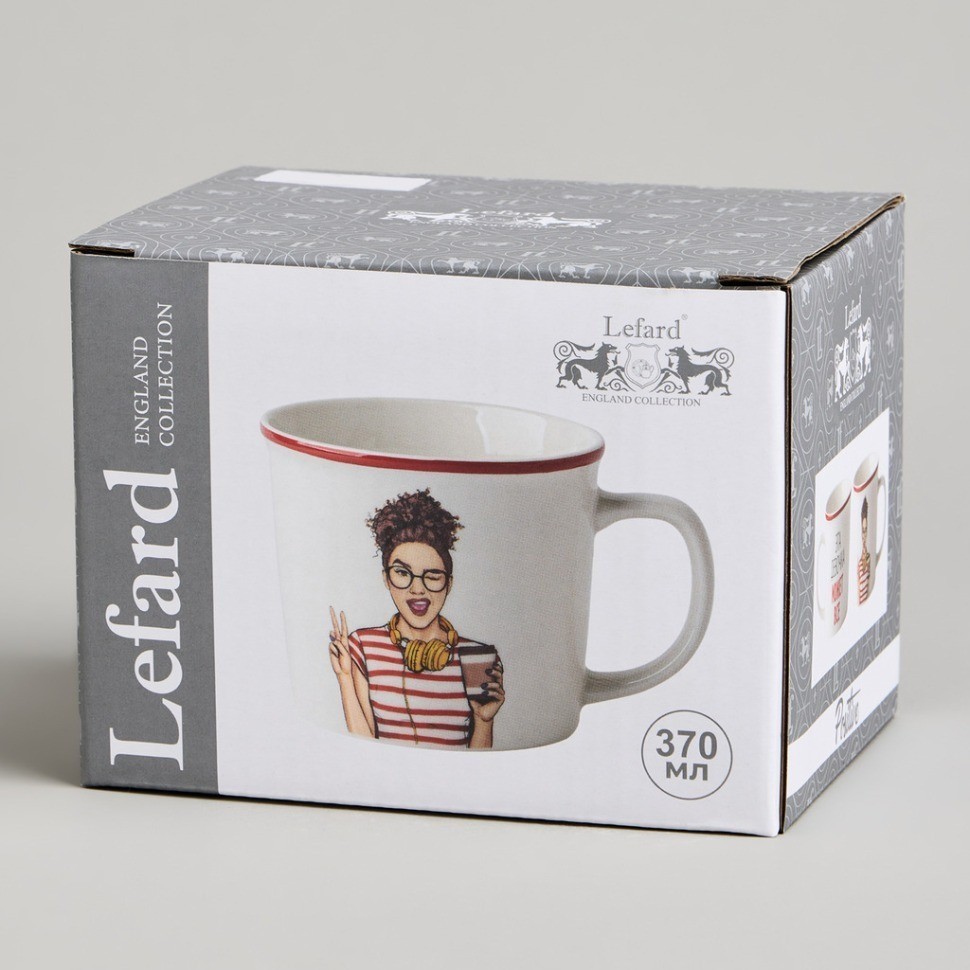 Кружка lefard "эта девочка может всё" 370мл (260-1040)