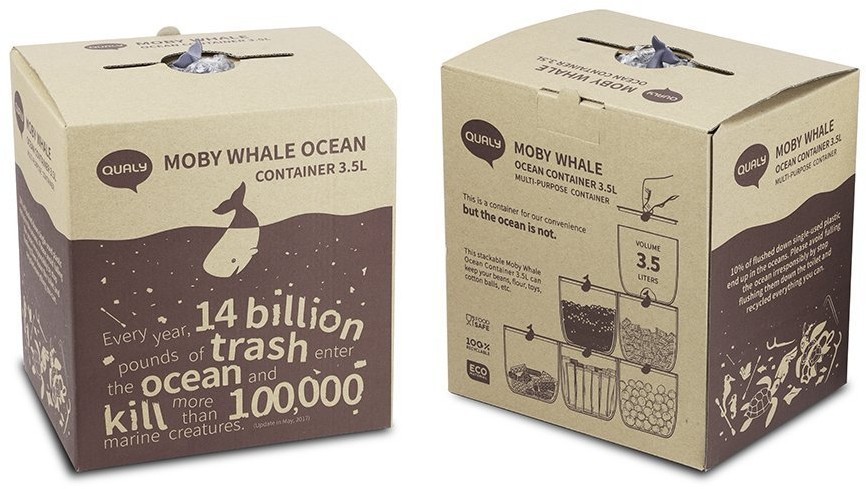 Контейнер для хранения moby whale ocean, 3,5 л (68793)