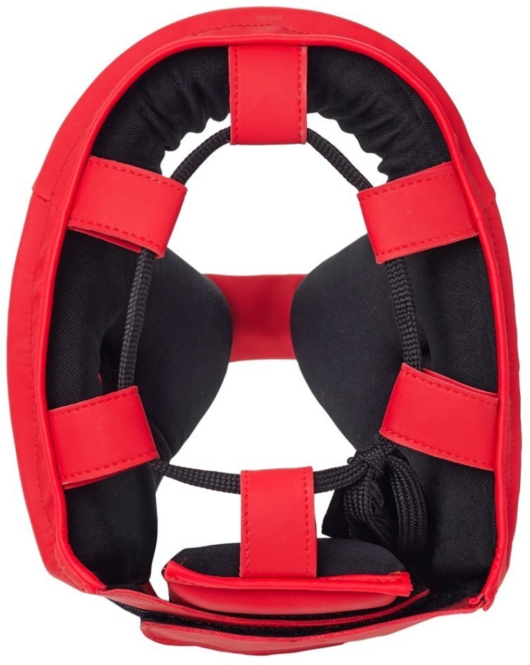 Шлем открытый взрослый AURUM, ПУ, красный (1554707)