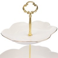 Конфеница этажерка 2 яруса LORAINE (90026-200)